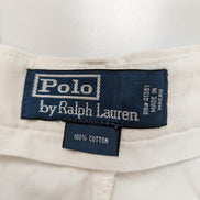 Pantalon Chino Vintage POLO RALPH LAUREN Blanc 🐚 Taille W38 (48 FR) 🐚 Coton