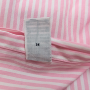 Chemise Ralph Lauren Classic Fit L/XL rose rayures logo bleu coton