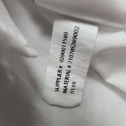 Chemise Ralph Lauren XS Blanche Logo Bleu Marine Manches Longues