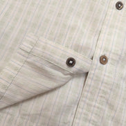 Chemise Patagonia 2XL Beige Vert Manches courtes Ventilée 2 Poches Outdoor