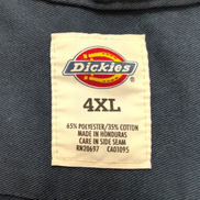 Chemise Dickies 4XL Bleu Marine Workwear Vintage Manches Courtes