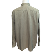 Chemise Dickies 2XL Beige Workwear Made in Honduras Poche Stylo Logo JAY DEE