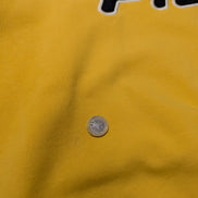 Sweat Fila Vintage 90s - Pull Jaune Éclatant Retro Streetwear - Taille L
