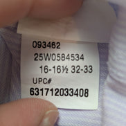 Chemise CHAPS lila violet uni manches courtes taille L Homme