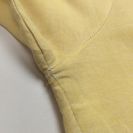 Chemise Lancer M Jaune Never Needs Ironing Button Down Vintage