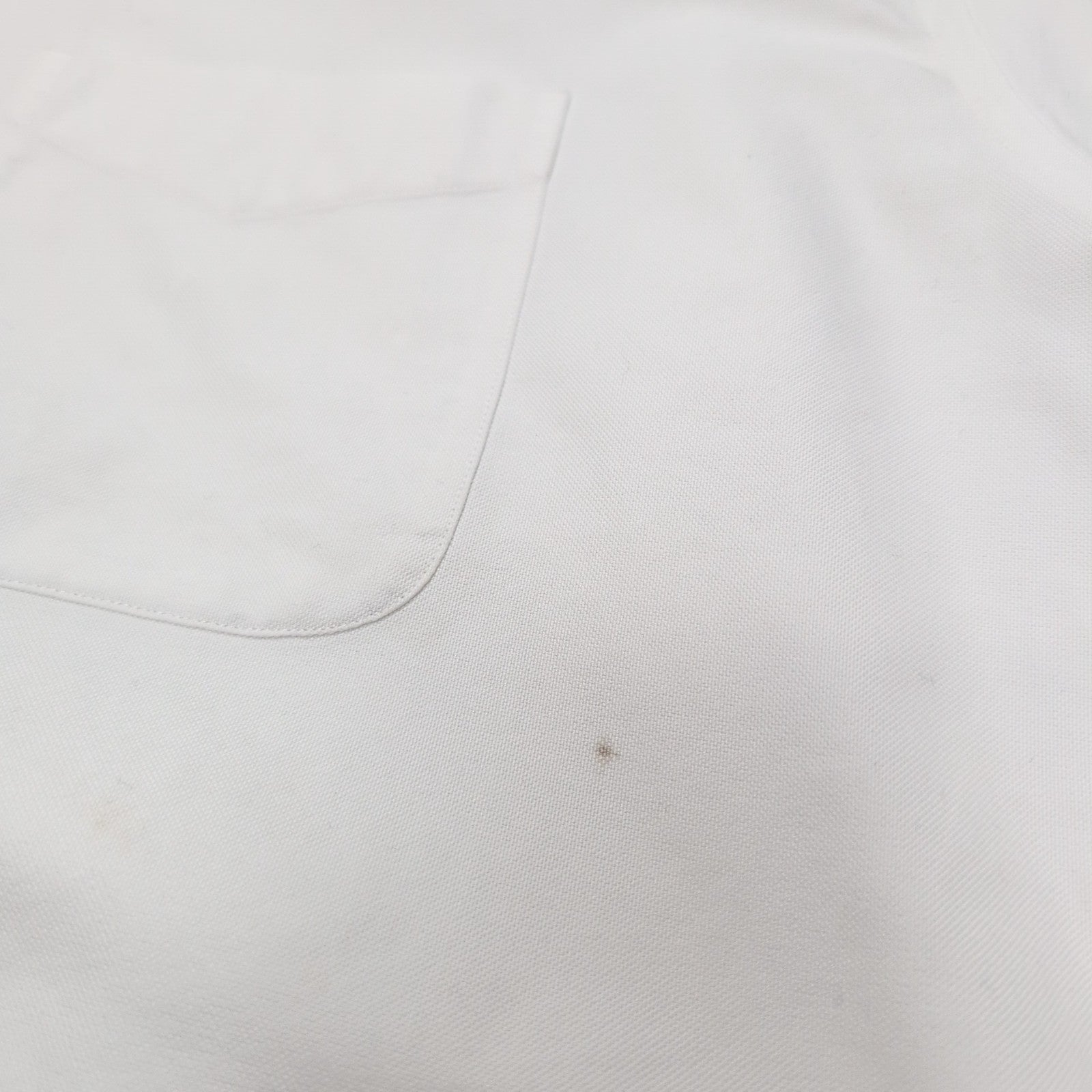 Chemise L.L. BEAN Homme XXL Blanche Manches Courtes Poche Wrinkle Free