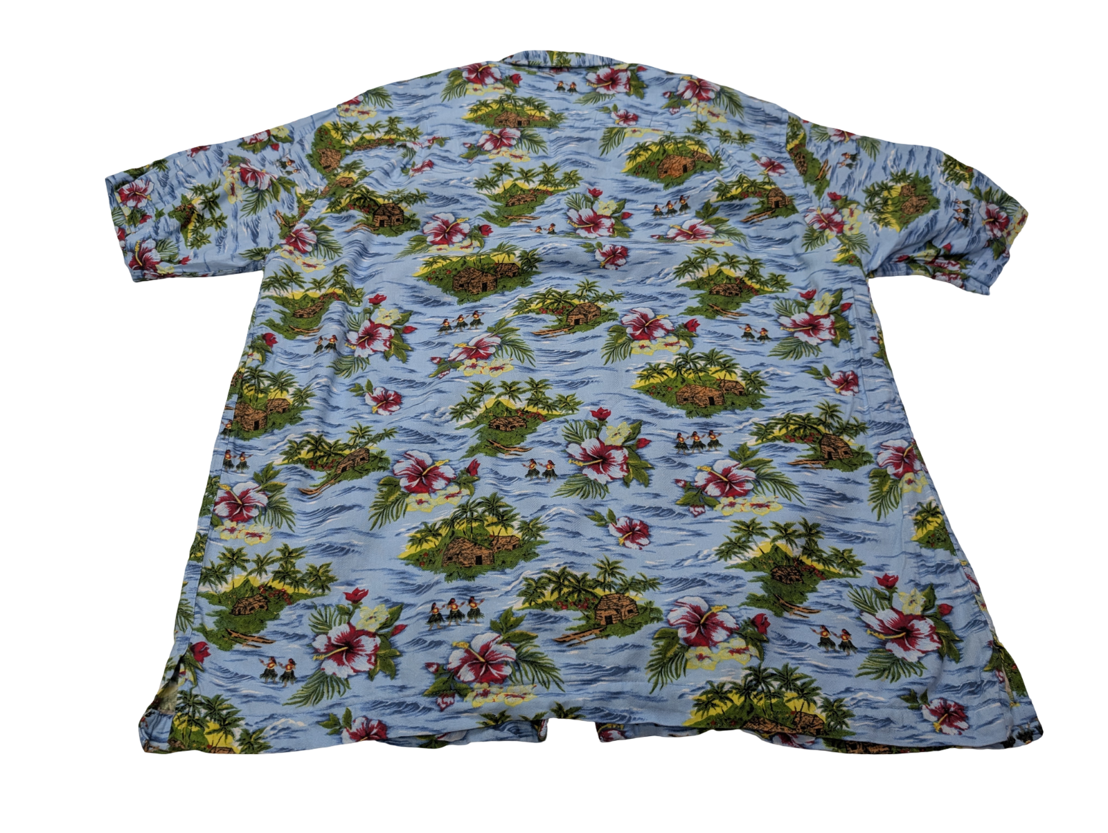 Chemise hawaïenne viscose et coton Ocean & Coast manches courtes taille L