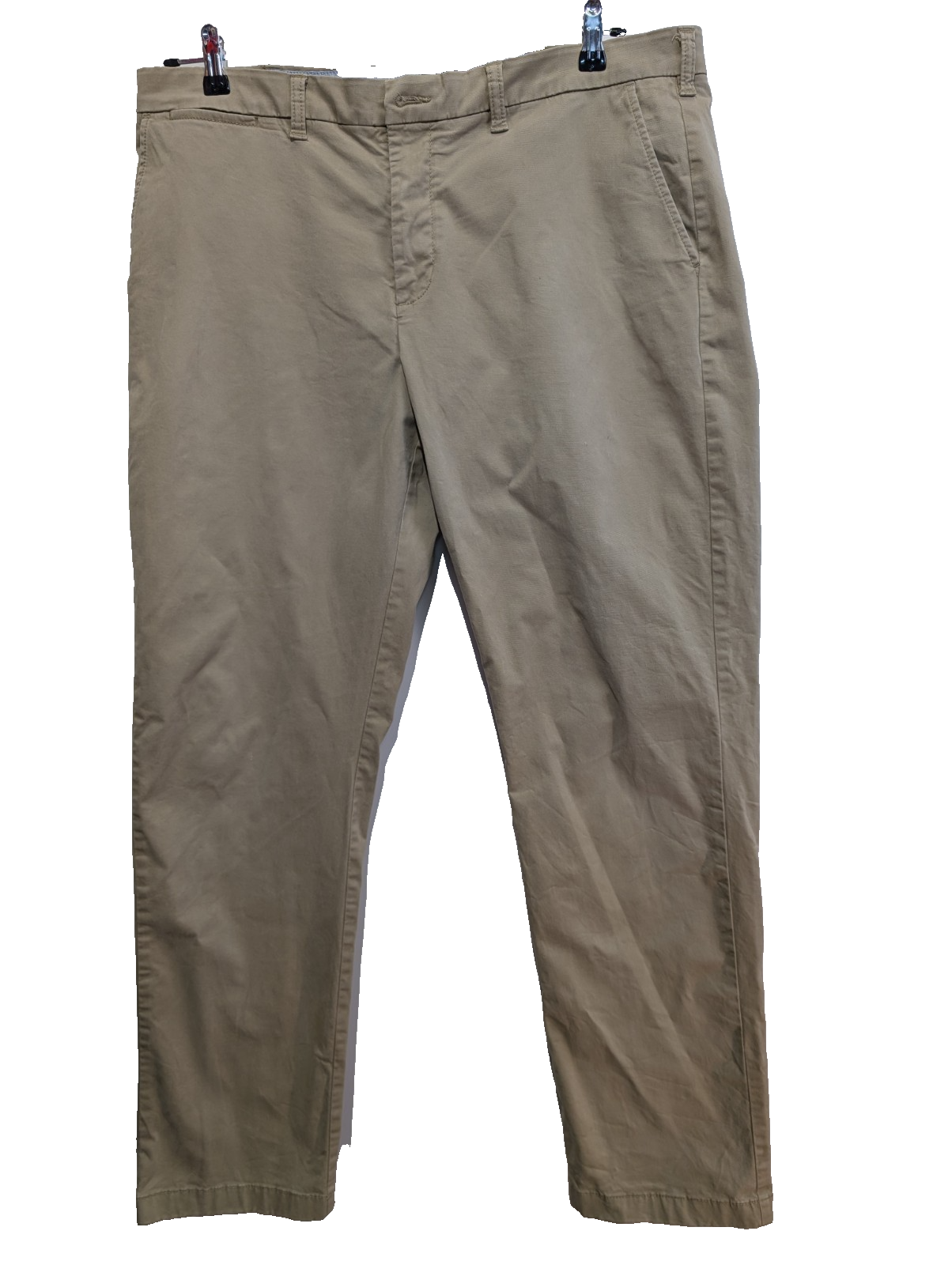 Pantalon Chino Tommy Hilfiger Coupe Regular Stretch Crème W38 L34