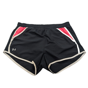 Short Under Armour Rose & Noir avec Doublure - Femme Taille L