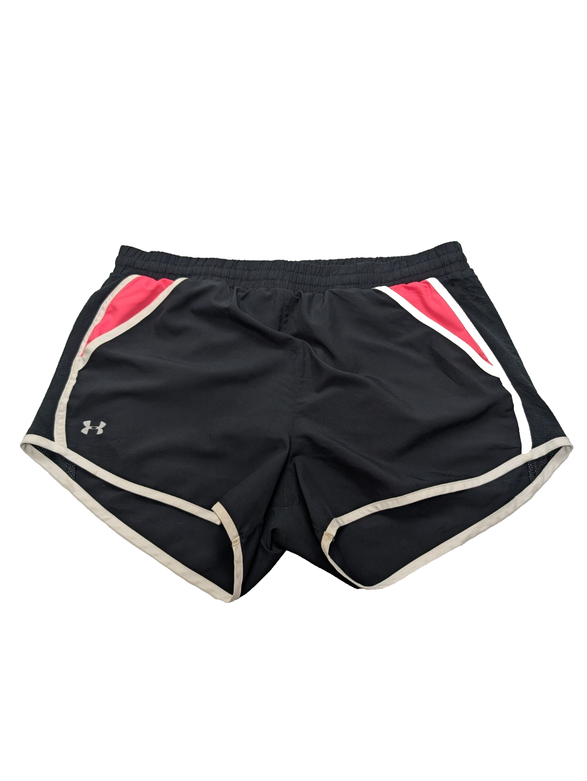 Short Under Armour Rose & Noir avec Doublure - Femme Taille L
