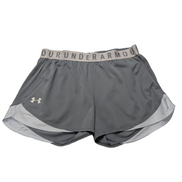 Short Under Armour HeatGear Gris avec 2 Poches - Femme Taille M