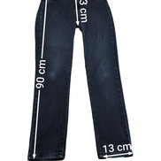 JEAN Fille GAP Taille 27 (36/S) Knit Favorite Jegging Stretch Bleu Foncé Rinsed