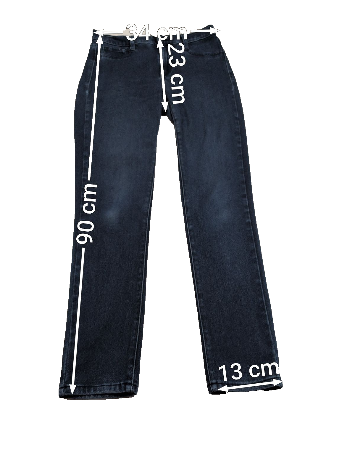 JEAN Fille GAP Taille 27 (36/S) Knit Favorite Jegging Stretch Bleu Foncé Rinsed