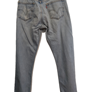 Jean Levi's 505 Regular Fit Vintage Homme W34 L34 Bleu Clair Denim Long