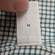 Chemise Ralph Lauren vert petits carreaux manches longues taille XL #2813