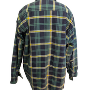 Turning Point Veste Surchemise Matelassée Carreaux Vert Jaune XL Hiver |253S