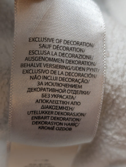 Polo Ralph Lauren Sweat à Capuche Coton XL Blanc Logo Marine hoodie