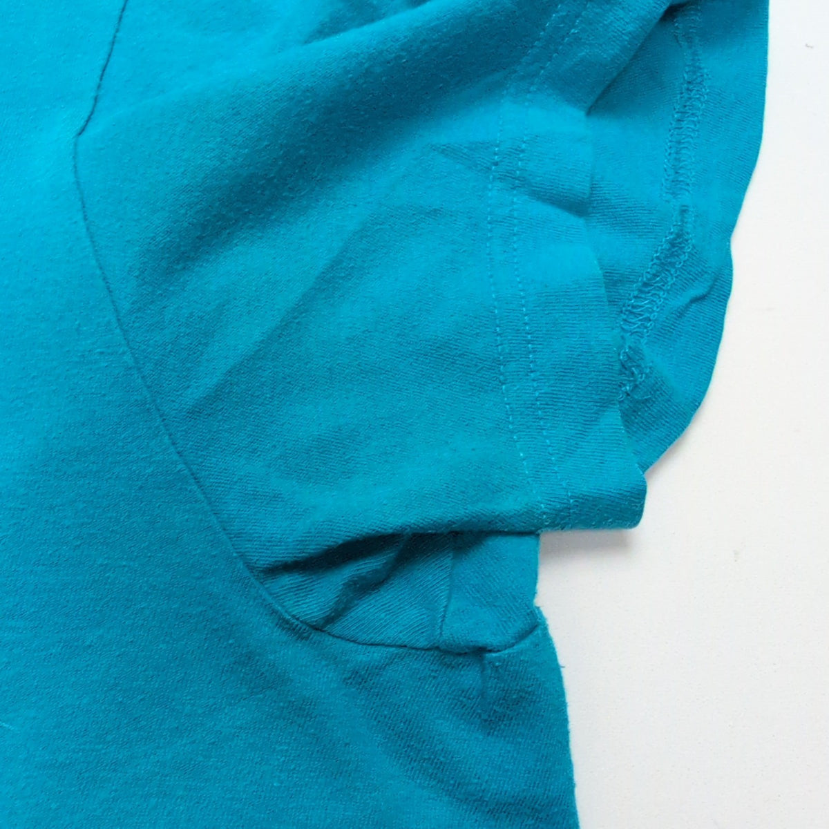T-shirt Polo Ralph Lauren M Classic Fit Bleu Ciel Logo Jaune 100% Coton