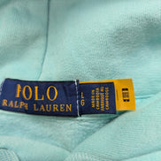 Sweat à capuche Polo Ralph Lauren L vert menthe pastel hoodie logo POLO