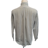 Chemise Ralph Lauren L Classic Fit Carreaux Bleu Vert Oxford Button Down Shirt