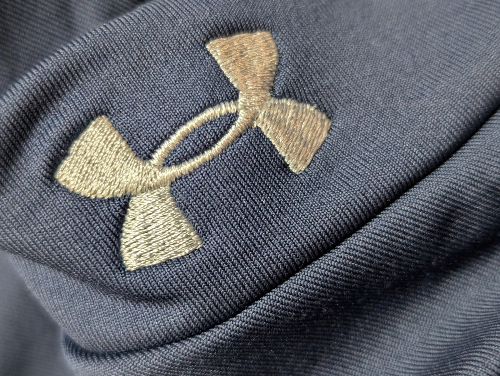 Haut de Sport Under Armour ColdGear Femme Bleu Marine Taille XS