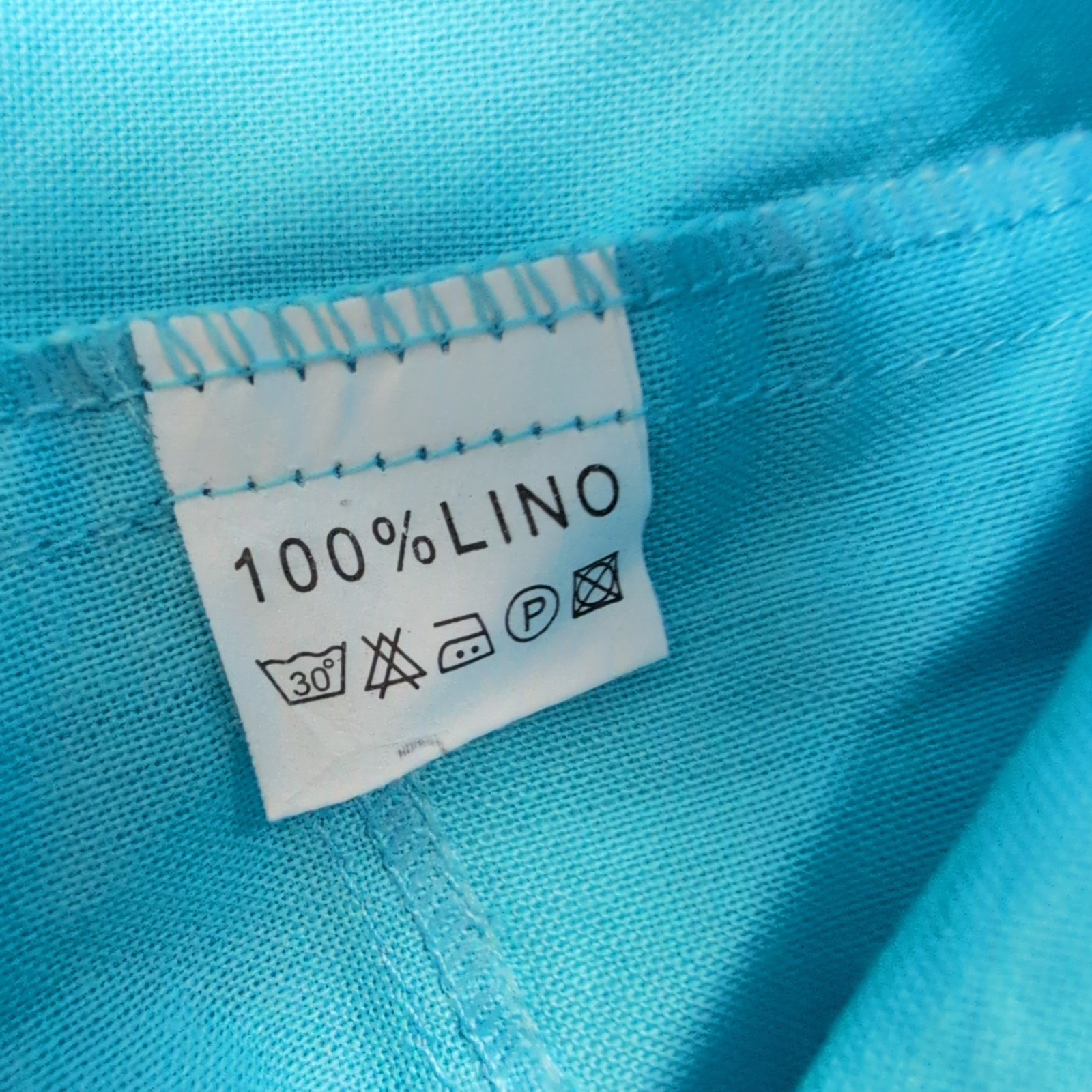 Ensemble Femme T40 Miss-Lisa Bleu Ciel 100% Lin Jupe Veste Neuf 