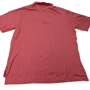 Polo manches courtes Polo Ralph Lauren Golf L rose rayures coton logo marine