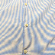 Chemise Massimo Dutti Easy Iron bleu rayures manches longues M L