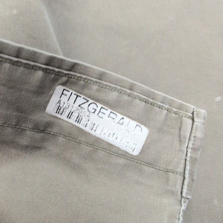 Chemise Ralph Lauren Blake M Kaki Vintage Logo Brodé Made in USA Coton