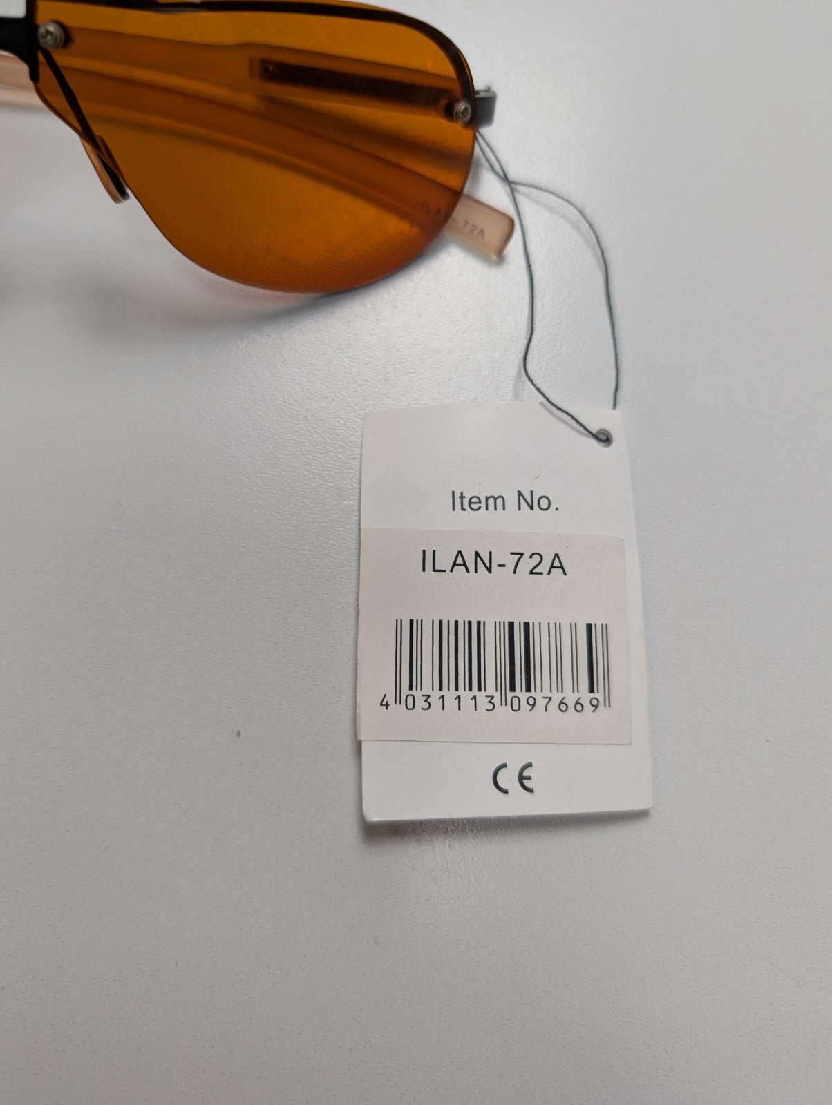 Lunettes de soleil style Ovale Ambre Monture Métal Y2K