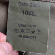 Veste Militaire Combat CCE Armée Française CSV Manches Longues - Taille L