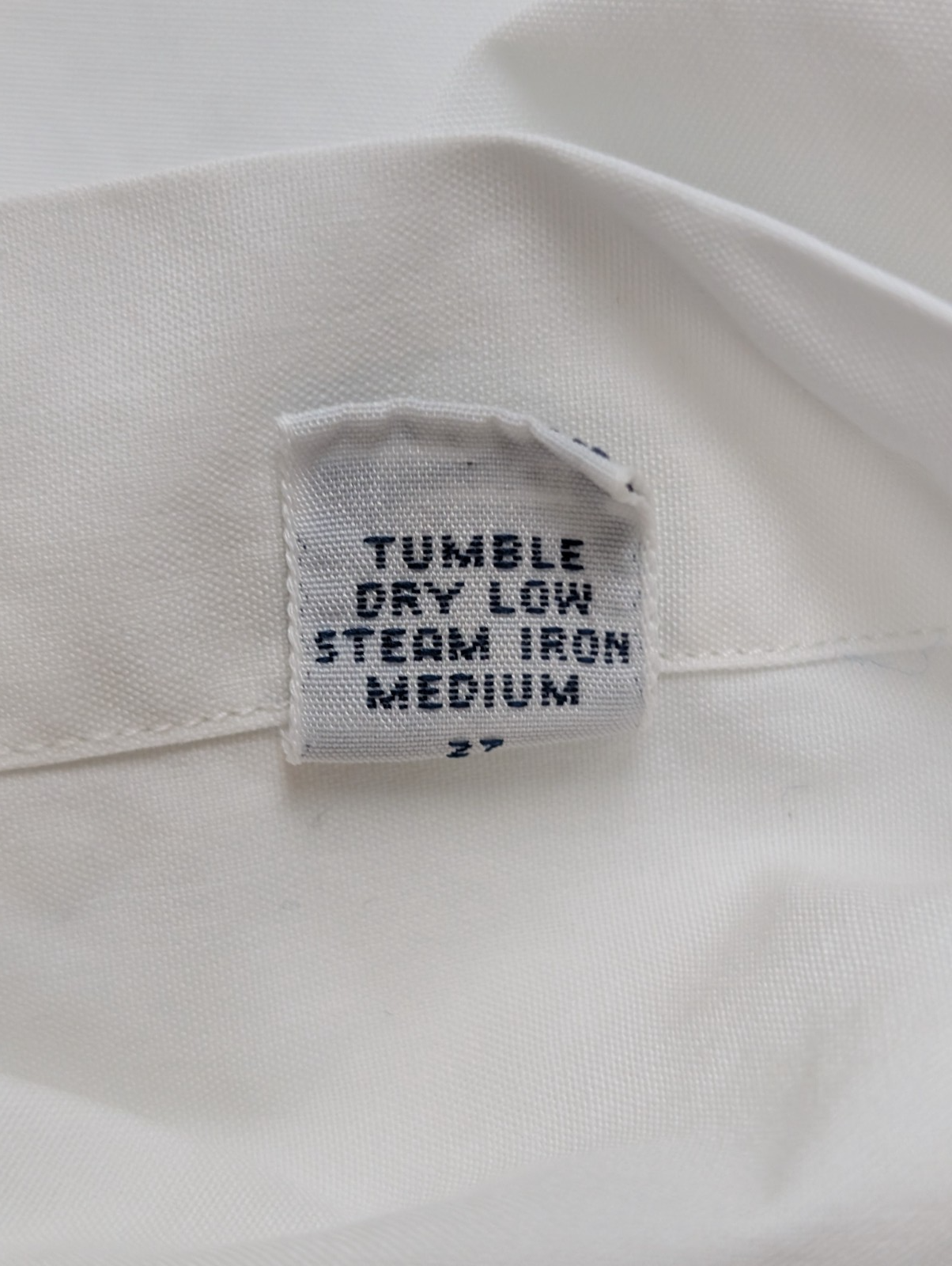 Ralph Lauren Chemise Blake XL Blanche Logo Bleu Marine