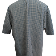 Chemise Polo Ralph Lauren Shirt L Classic Fit Vichy Vert Manches Courtes Button 