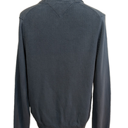 Pull Col Roulé Boutonné Tommy Hilfiger Bleu Ciel - Taille M