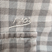 Chemise Harley Davidson Flanelle L Carreaux Gris Marron Manches Courtes
