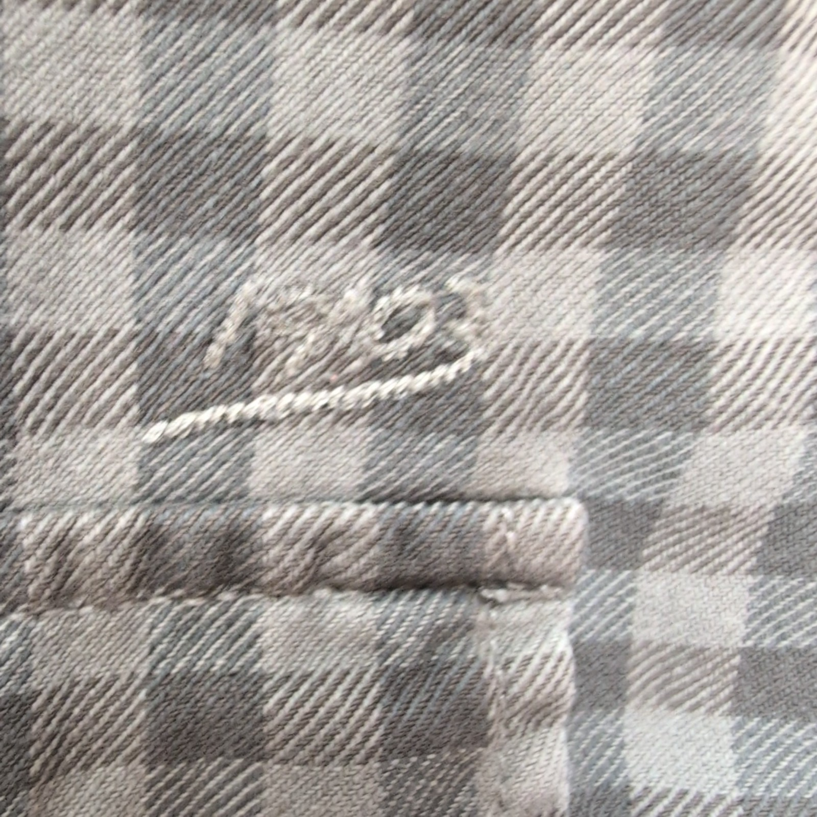 Chemise Harley Davidson Flanelle L Carreaux Gris Marron Manches Courtes