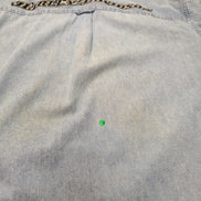 Chemise Harley Davidson XL Jean Bleu 100% Coton Brodée 2 Poches Logo
