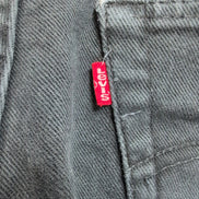 Levi’s 501 Jean Homme W33 L36 Noir Vintage Pantalon Bouton Coton