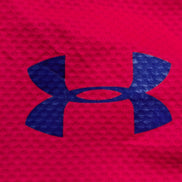 Haut Technique Under Armour HeatGear Rose Fluo Enfant XS