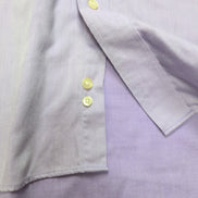 Chemise CHAPS violet lila uni 1 poche manches longues homme taille XL / XXL