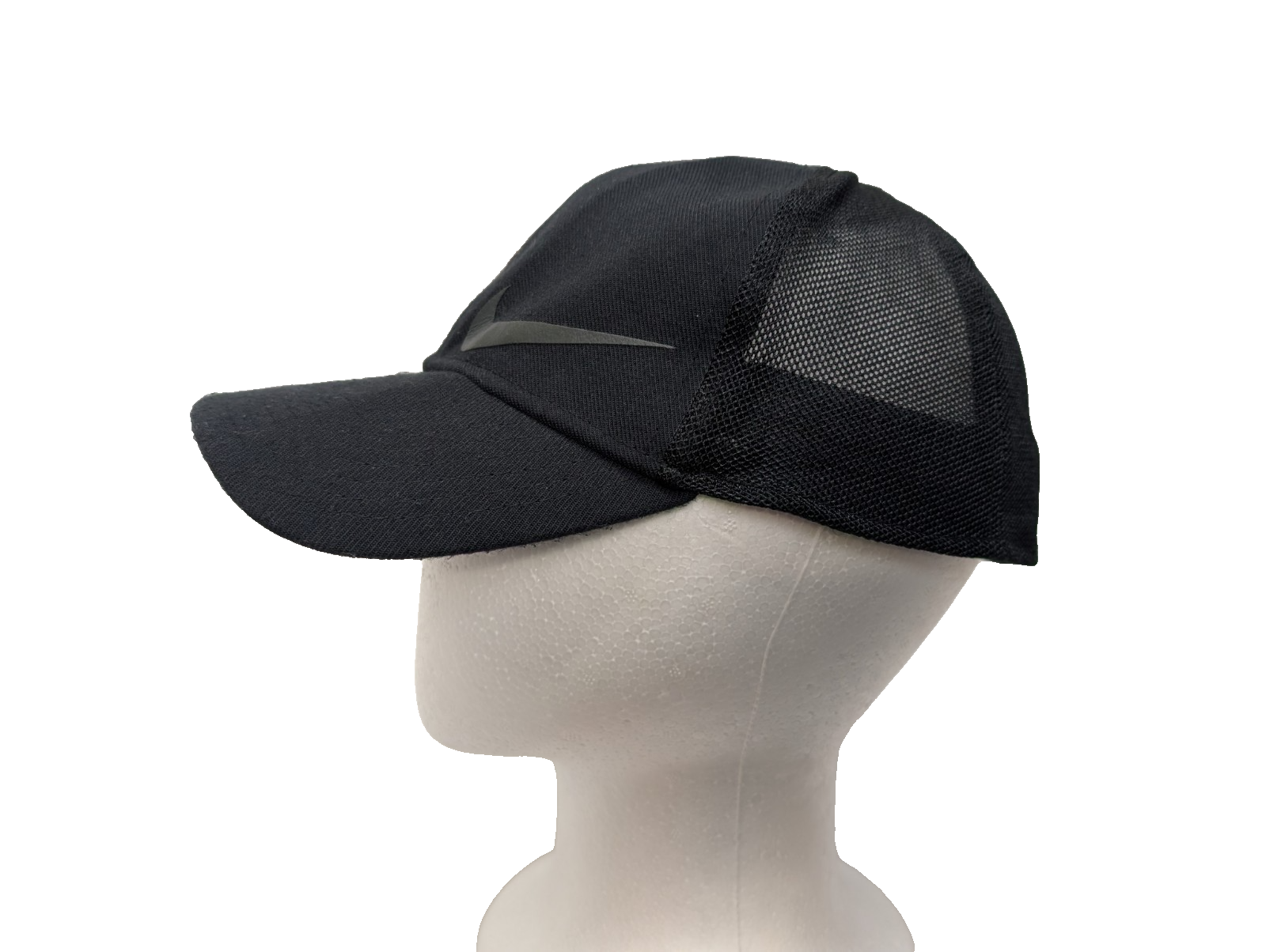 Casquette NIKE GOLF Vintage Noire et Grise Tour de tête 58 cm Sans Réglage