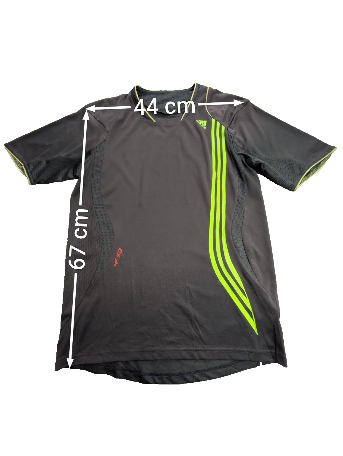 T-shirt Adidas F50 Performance Gris Foncé - Taille M