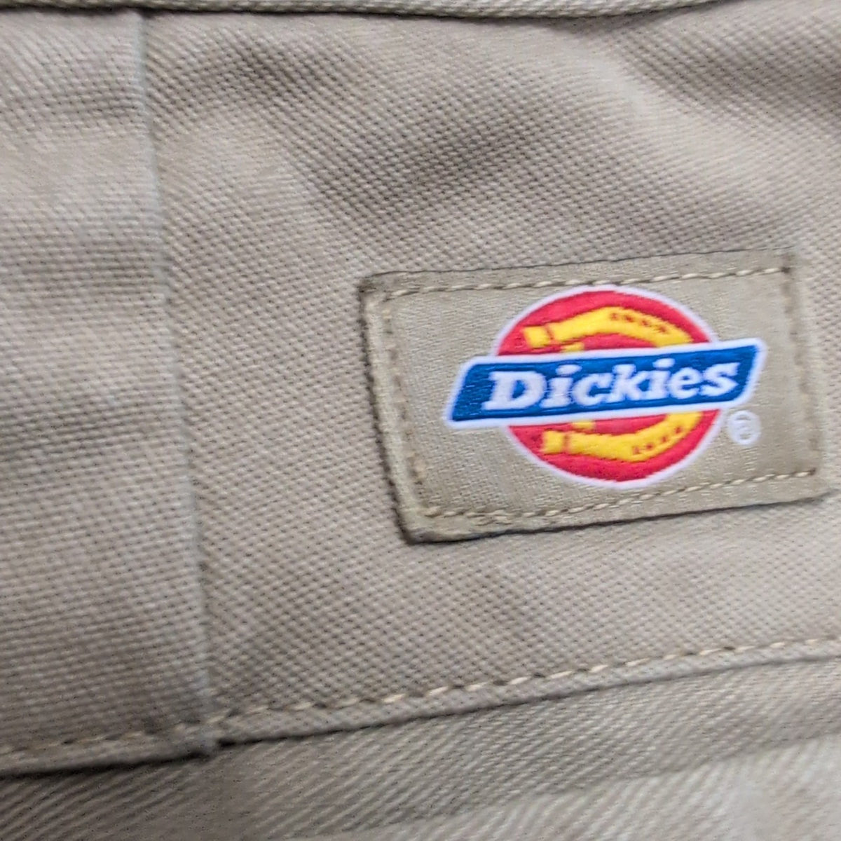 Short Dickies Chino Crème Homme W40 Coupe Droite Très Bon État