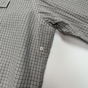 Chemise Nautica Technique XL Noir Blanc Carreaux 100% Coton manches longues