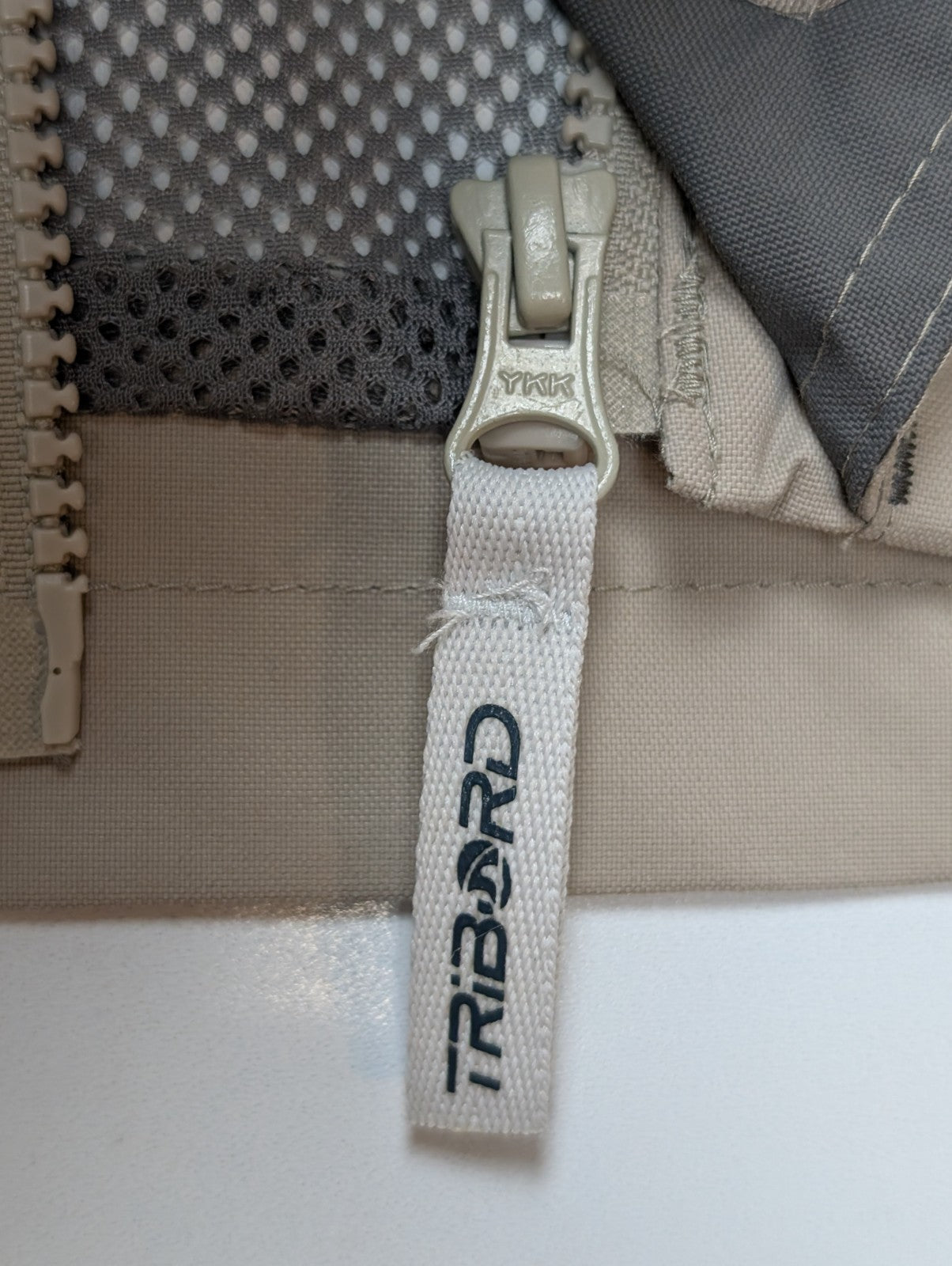 Blouson Pare-Pluie Étanche DECATHLON Beige Crème - Taille M - Capuche État Neuf