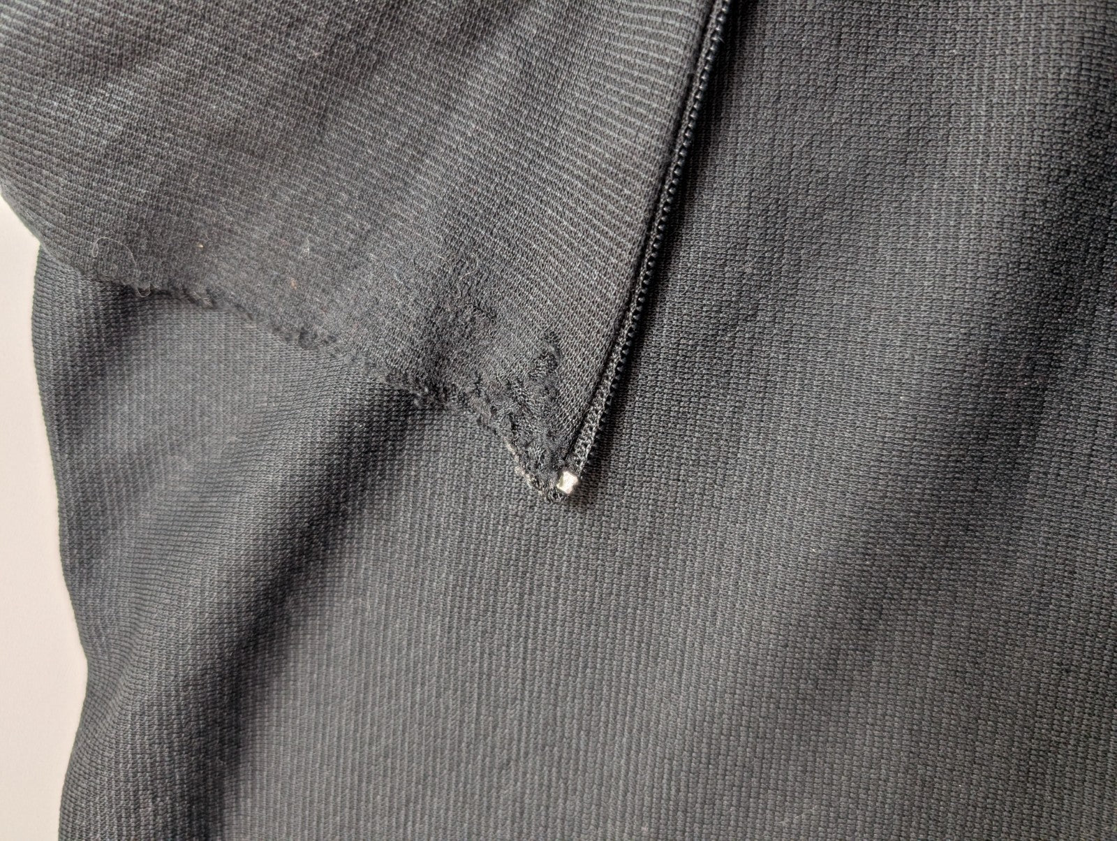Polo Patagonia Capilene Noir Col Zippé - Homme Taille L