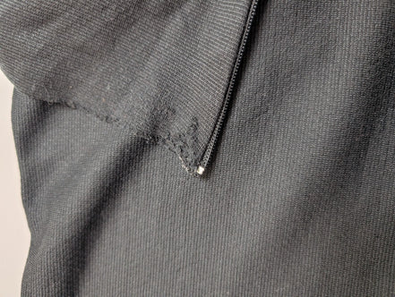Polo Patagonia Capilene Noir Col Zippé - Homme Taille L