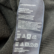 Pull Tommy Hilfiger Homme Col V Noir Profond - Taille L