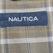 Chemise Nautica Manches Courtes à Carreaux Kaki - Taille XL
