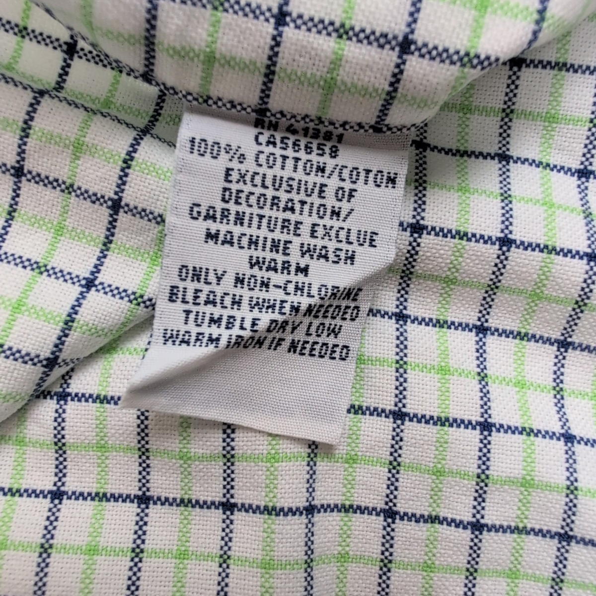 Chemise Ralph Lauren S Vert Bleu Blanc Carreaux Shirt Button Down Logo Marron